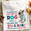 Personalized Dog Mom Baby T Shirt DB12 81O53 1