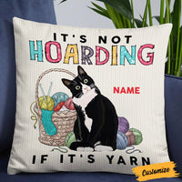 Personalized Love Crochet Cat Pillow JR36 85O36 thumb 1