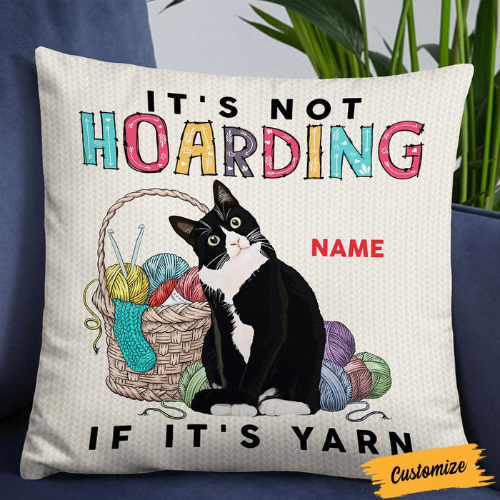 Personalized Love Crochet Cat Pillow JR36 85O36 1