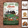 Personalized Dog Garden Spanish Metal Sign JR36 30O57 1