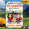 Personalized Camping Campsite Memory Couple Metal Sign JR35 24O34 1