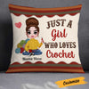 Personalized Love Crochet Pillow JR38 85O23 1