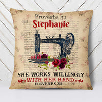 Personalized Love Sewing Pillow JR312 30O23 thumb 1