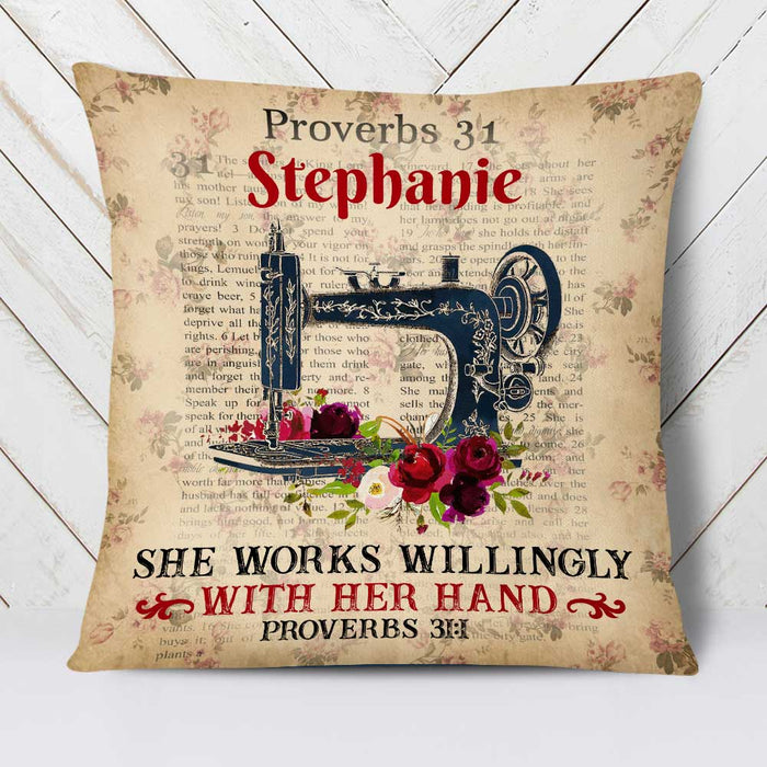 Personalized Love Sewing Pillow JR312 30O23 1