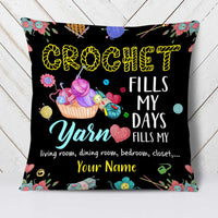 Personalized Love Crochet Pillow JR37 23O23 thumb 1