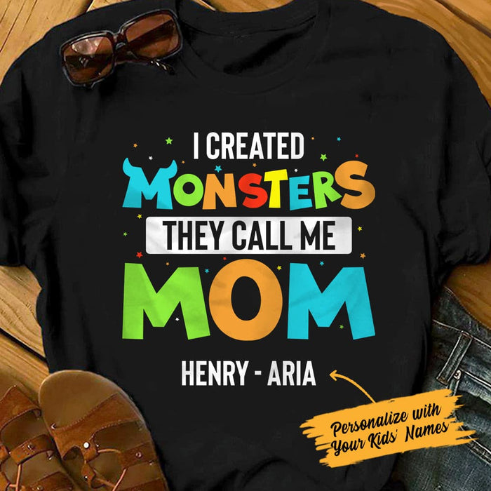 Personalized Mom Monster T Shirt JN165 95O36 1