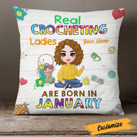 Personalized Love Crochet Pillow JR38 23O23 thumb 1