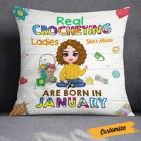 Personalized Love Crochet Pillow JR38 23O23 thumb 1