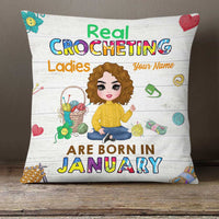 Personalized Love Crochet Pillow JR38 23O23 thumb 1