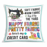 Personalized Love Sewing Quilting Soft Fabric Pillow JR41 95O34 thumb 1