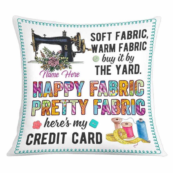 Personalized Love Sewing Quilting Soft Fabric Pillow JR41 95O34 1