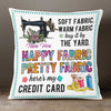 Personalized Love Sewing Quilting Soft Fabric Pillow JR41 95O34 1