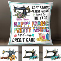 Personalized Love Sewing Quilting Soft Fabric Pillow JR41 95O34 thumb 1