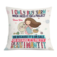 Personalized Love Crochet Pillow JR51 30O36 thumb 1