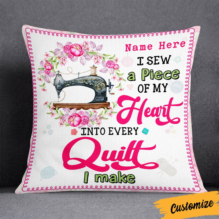 Personalized Love Sewing Pillow JR51 23O36 1