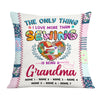 Personalized Love Sewing Quilting Mom Grandma Pillow JR51 95O36 1