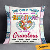 Personalized Love Sewing Quilting Mom Grandma Pillow JR51 95O36 1