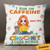 Personalized Love Crochet Pillow JR52 26O36 1