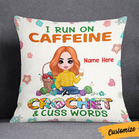 Personalized Love Crochet Pillow JR52 26O36 thumb 1