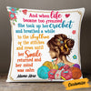 Personalized Love Crochet Girl Pillow JR53 95O53 1