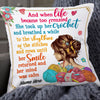 Personalized Love Crochet Girl Pillow JR53 95O53 1