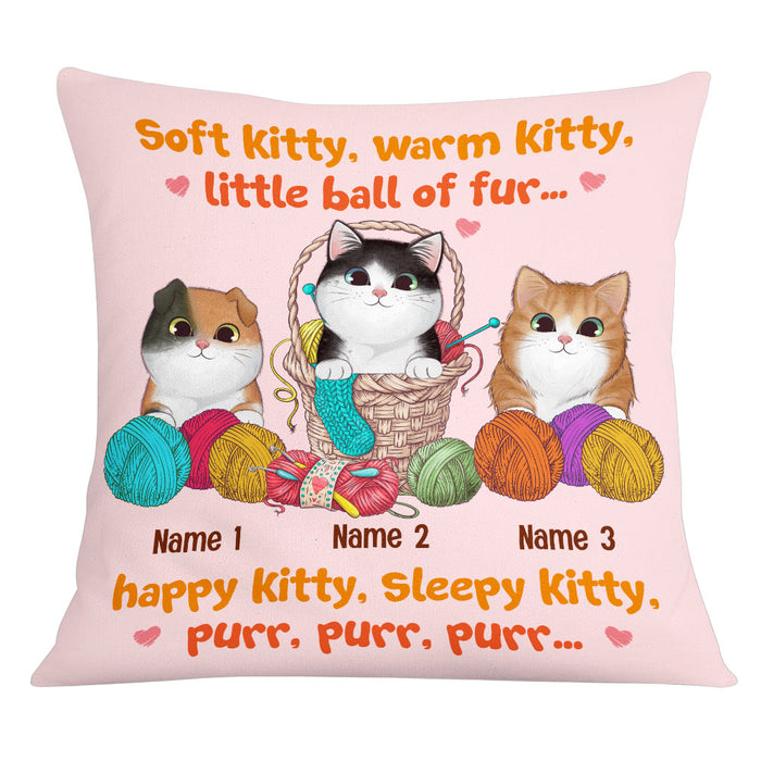 Personalized Love Crochet Cat Mom Pillow JR54 95O53 1