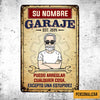 Personalized Grandpa Dad Garage Man Cave Spanish Garaje Metal Sign JR33 87O47 1