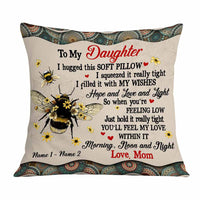 Personalized Mom Grandma Son Grandson Daughter Granddaughter Pillow JR52 24O58 thumb 1
