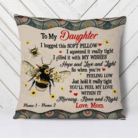 Personalized Mom Grandma Son Grandson Daughter Granddaughter Pillow JR52 24O58 thumb 1