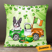 Personalized Patrick's Day Dog Pillow JR55 24O53 thumb 1