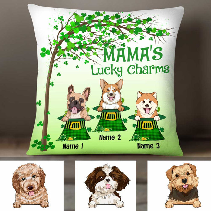 Personalized Patrick's Day Dog Pillow JR53 30O34 1