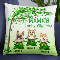Personalized Patrick's Day Dog Pillow JR53 30O34 thumb 1