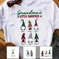 Personalized Grandma Little Gnomies Christmas T Shirt OB92 85O57 thumb 1