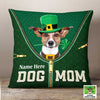 Personalized Patrick's Day Dog Photo Pillow JR57 24O47 1
