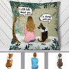 Personalized Dog Mom Memo Conversation Pillow JR53 85O34 1