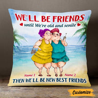Personalized Old Friends Pillow JR510 24O47 thumb 1