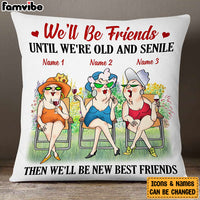 Personalized Old Friends Pillow JR53 26O57 thumb 1