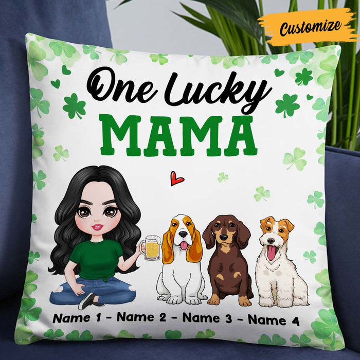 Personalized Patrick's Day Dog Pillow JR54 26O57 1