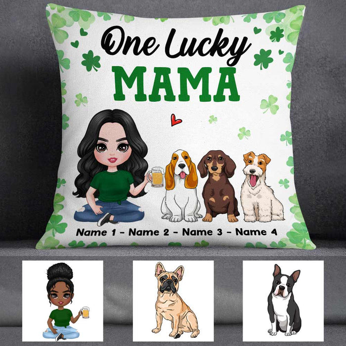 Personalized Patrick's Day Dog Pillow JR54 26O57 1