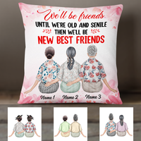 Personalized Senile And Old Friends Pillow JR57 95O24 thumb 1
