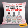 Personalized Senile And Old Friends Pillow JR57 95O24 1