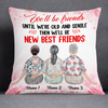 Personalized Senile And Old Friends Pillow JR57 95O24 1