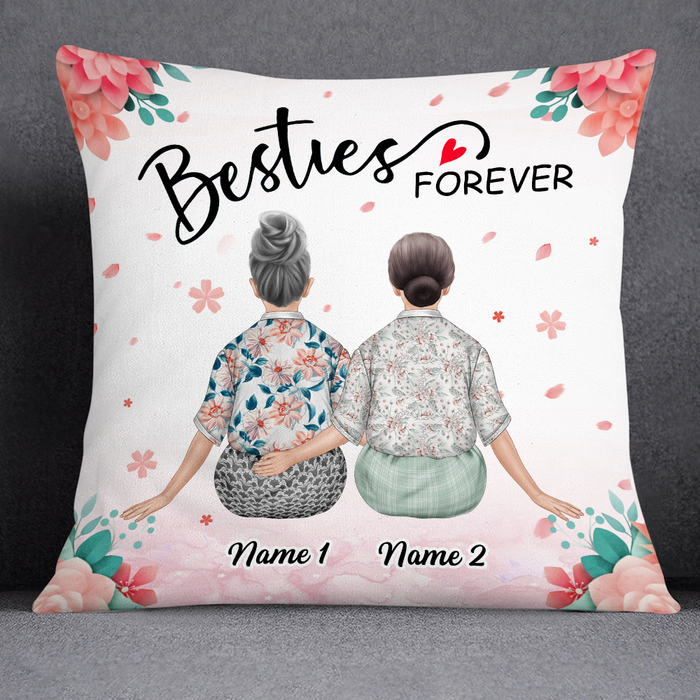 Personalized Old Friends Pillow JR57 30O24 1