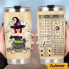 Personalized Witchcraft Knowledge Witch Steel Tumbler JR51 81O47 1