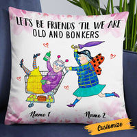 Personalized Old Friends Pillow JR58 30O23 thumb 1