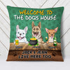 Personalized Patrick's Day Dog Pillow JR52 23O23 thumb 1