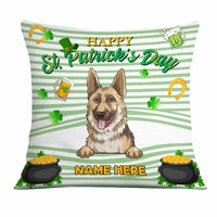 Personalized Patrick's Day Dog Pillow JR54 23O23 thumb 1