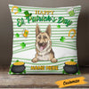 Personalized Patrick's Day Dog Pillow JR54 23O23 1