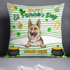 Personalized Patrick's Day Dog Pillow JR54 23O23 1