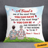 Personalized Old Friends Nicest Things Pillow JR66 95O36 1